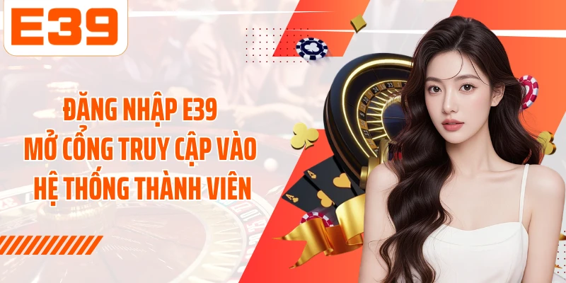 Đăng nhập E39 mở cổng truy cập vào hệ thống thành viên